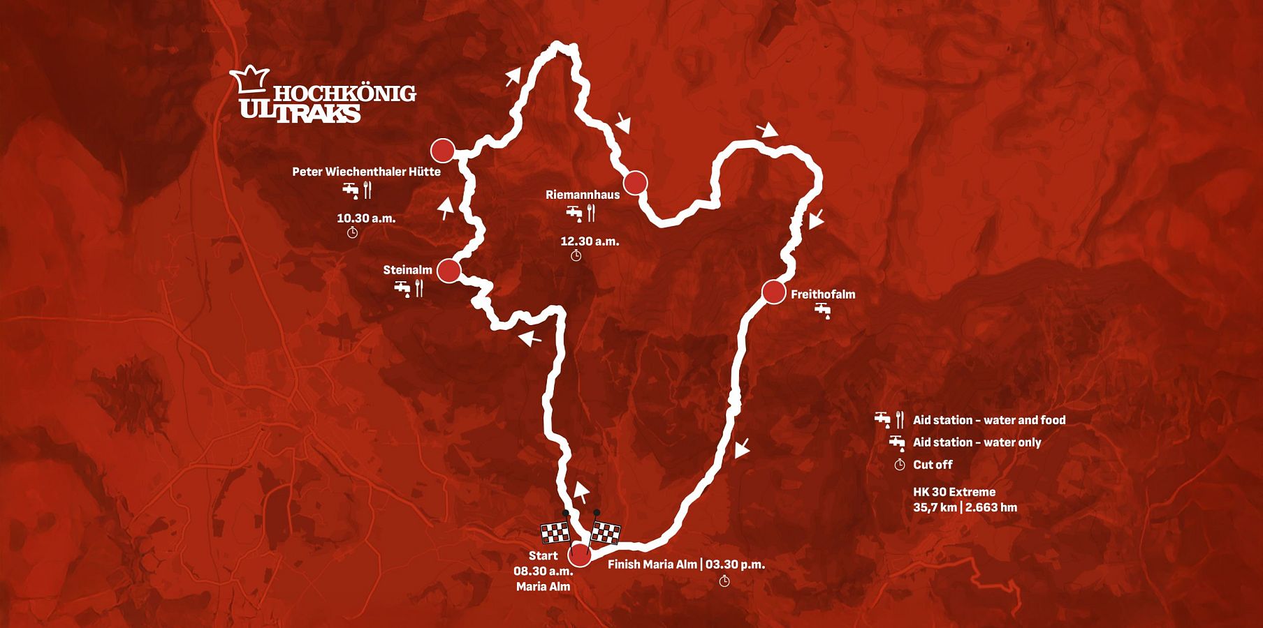 Hochkönig Ultraks HK30Extreme Karte