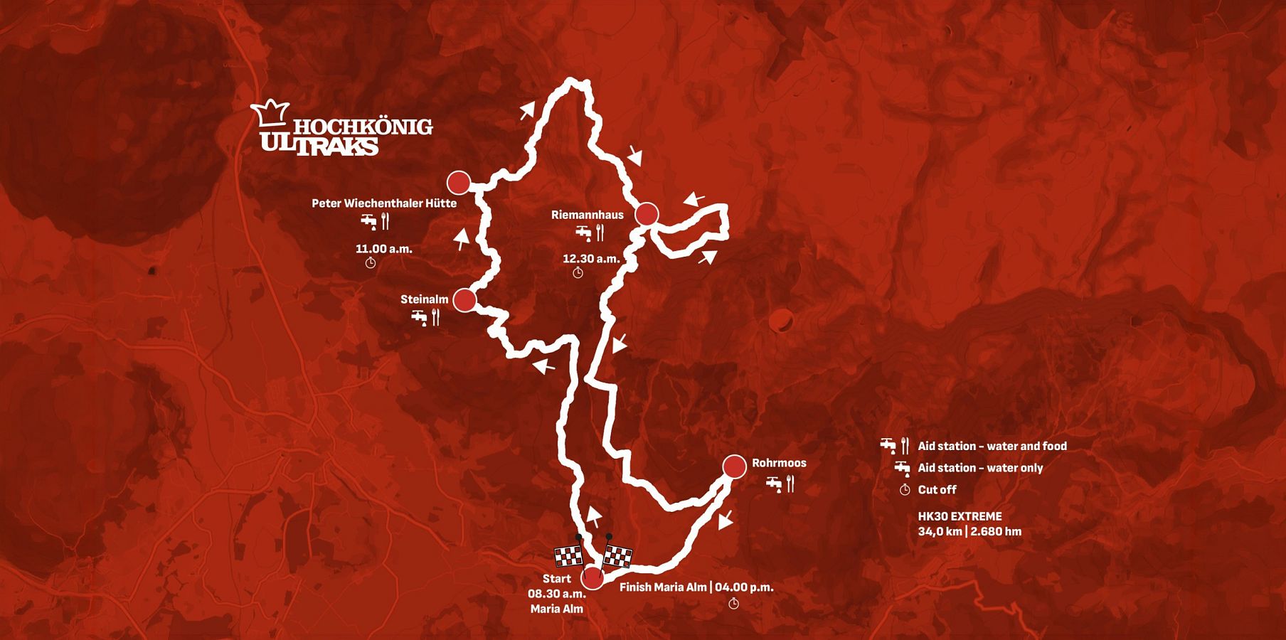 Hochkönig Ultraks HK30Extreme Karte