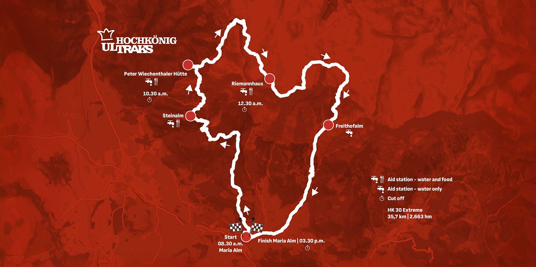 Hochkönig Ultraks HK30Extreme Karte